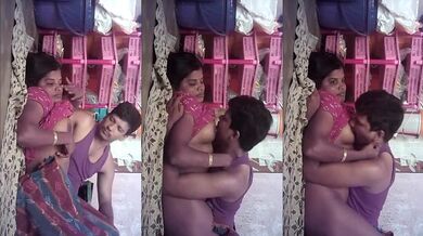 Thirsty Bengali Hubby Sucking Squeezing Busy Wifes Big
